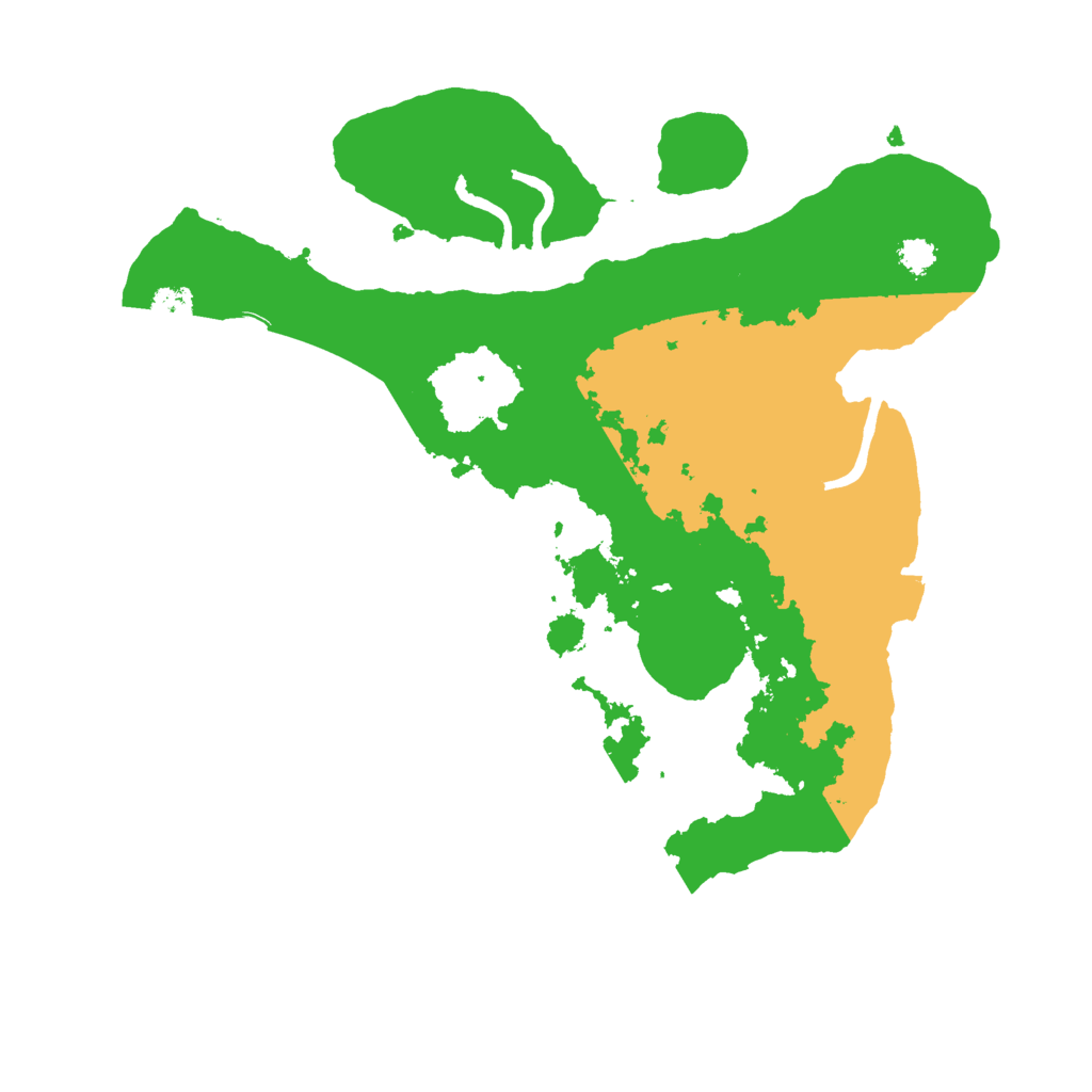 Biome Rust Map: Procedural Map, Size: 2800, Seed: 6942069