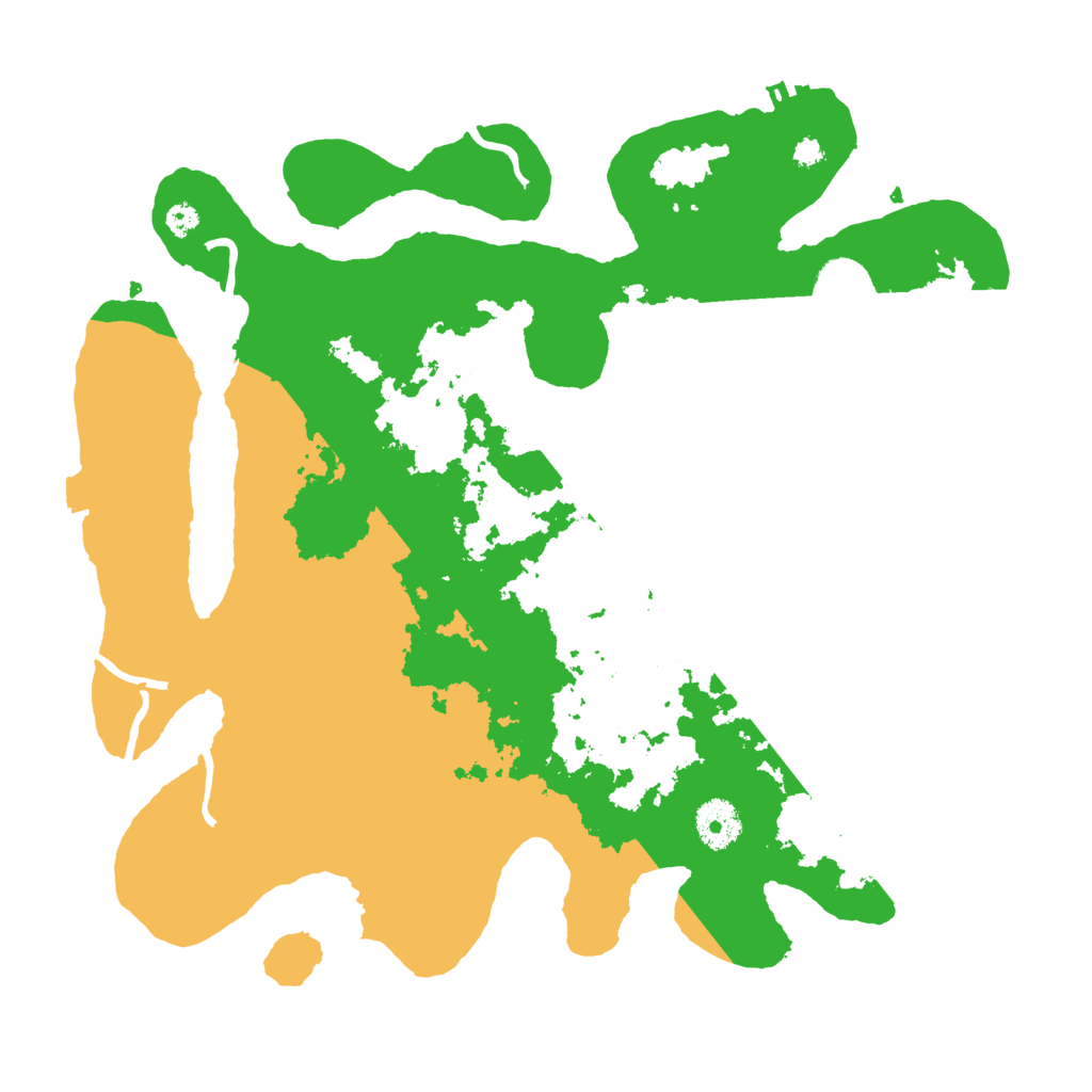 Biome Rust Map: Procedural Map, Size: 3500, Seed: 865506659