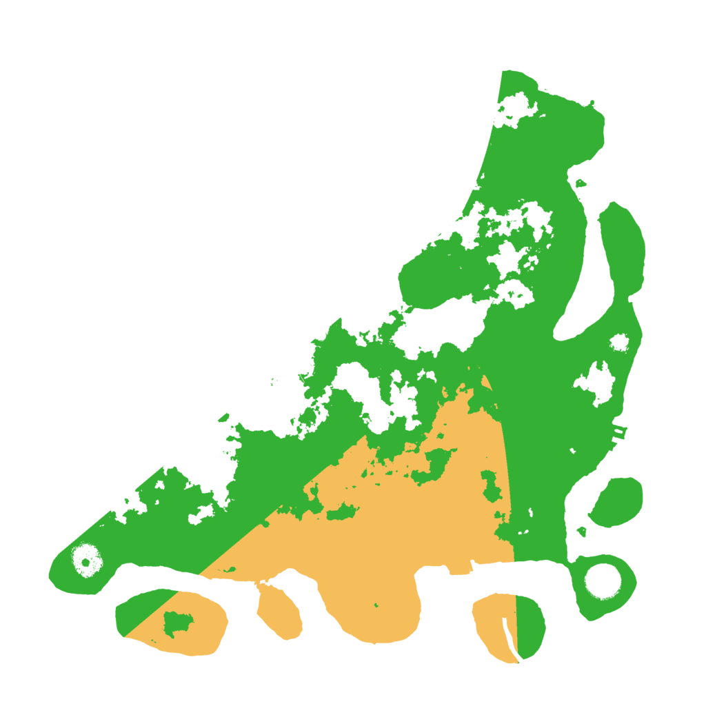 Biome Rust Map: Procedural Map, Size: 3500, Seed: 1694583875