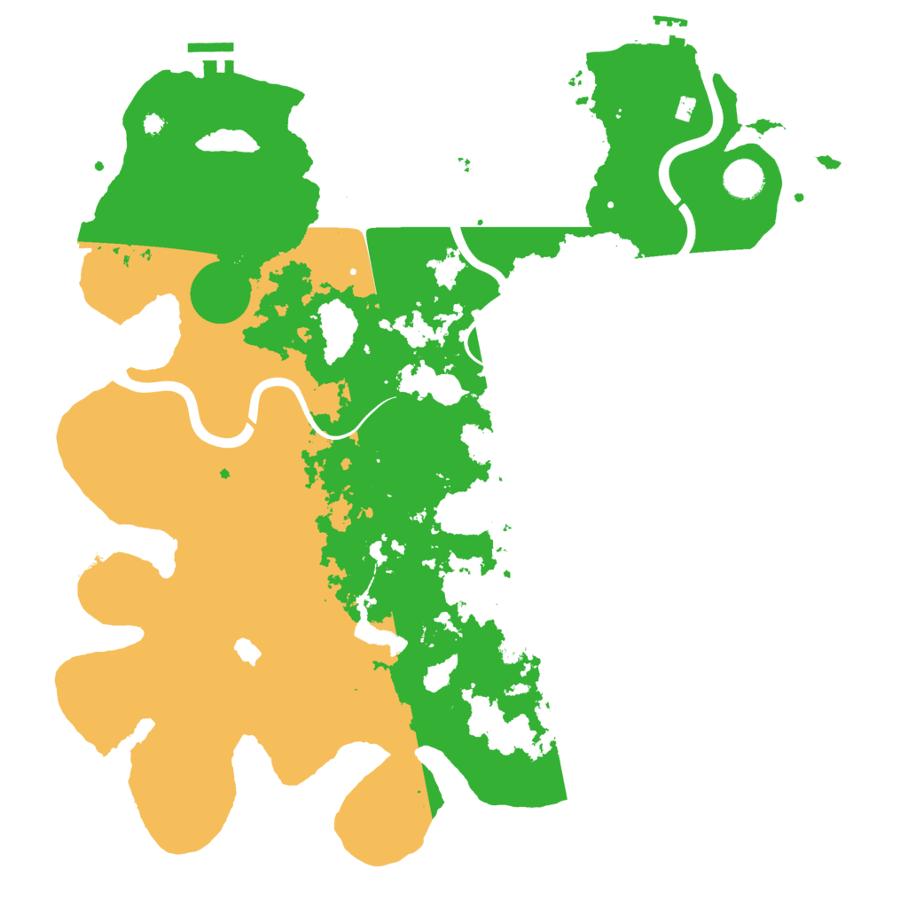 Biome Rust Map: Procedural Map, Size: 4000, Seed: 772162723