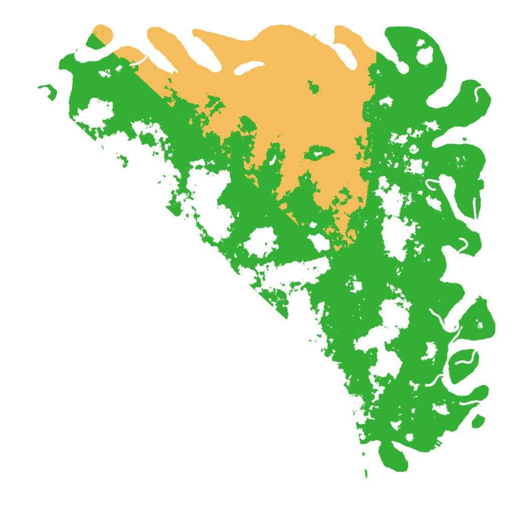 Biome Rust Map: Procedural Map, Size: 6000, Seed: 809739223