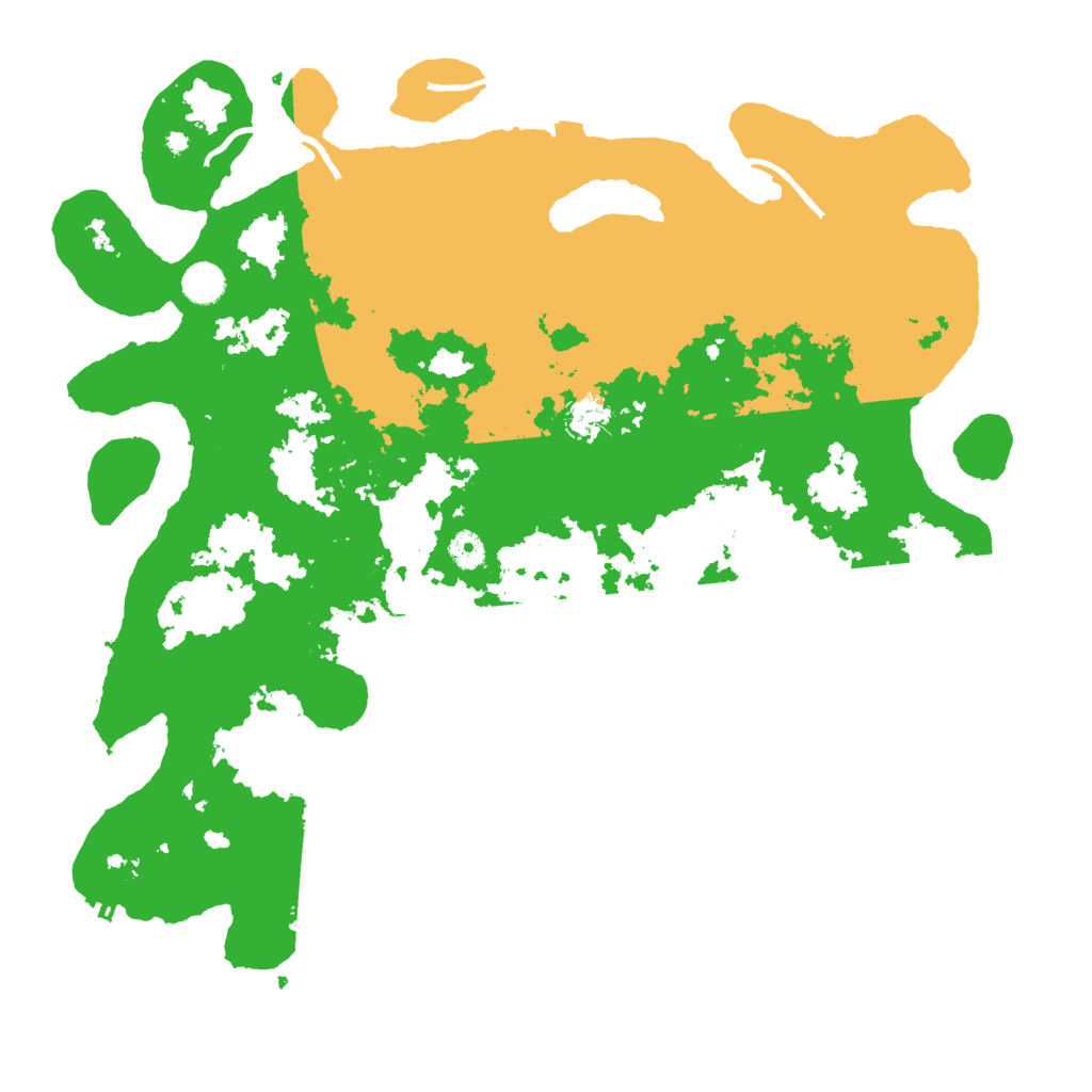 Biome Rust Map: Procedural Map, Size: 4500, Seed: 105598271