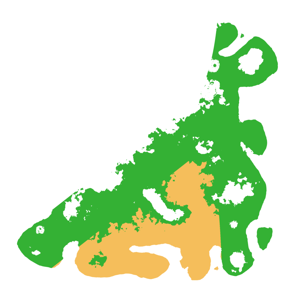 Biome Rust Map: Procedural Map, Size: 3700, Seed: 144290450