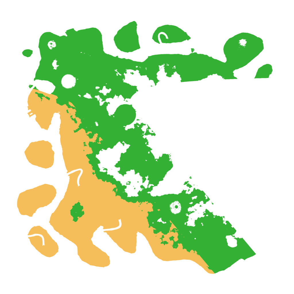Biome Rust Map: Procedural Map, Size: 3700, Seed: 92334231