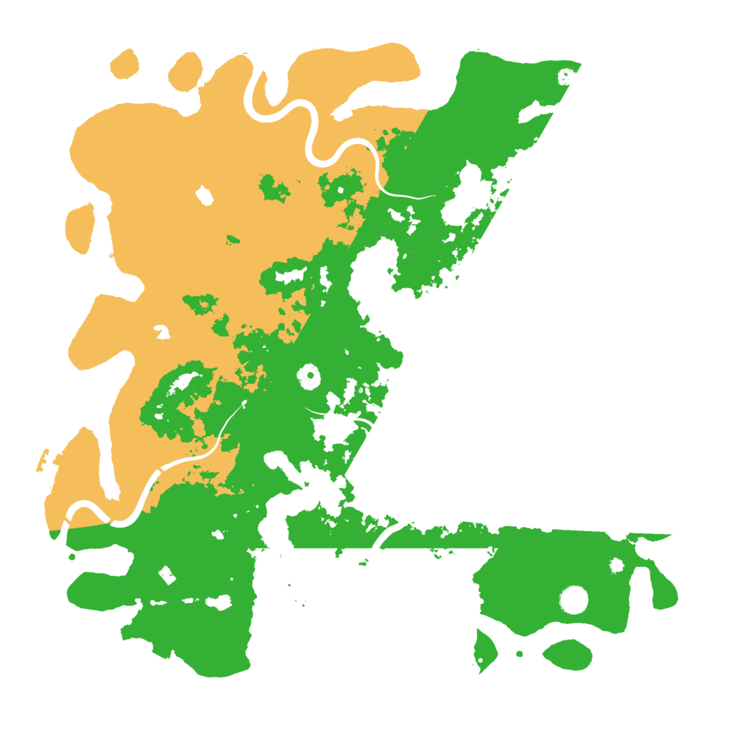 Biome Rust Map: Procedural Map, Size: 4500, Seed: 648451783