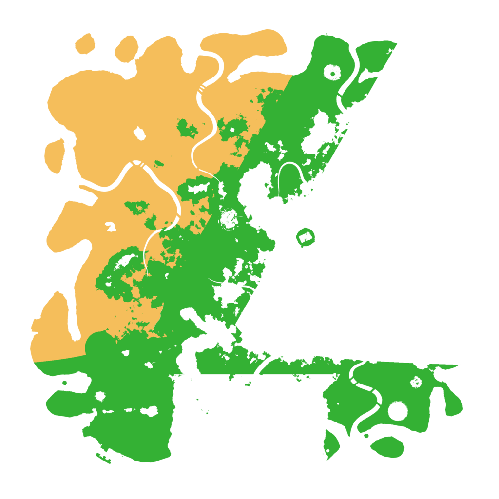 Biome Rust Map: Procedural Map, Size: 4500, Seed: 648451783