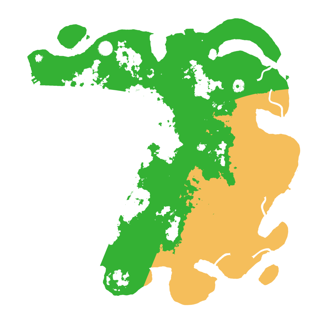 Biome Rust Map: Procedural Map, Size: 3875, Seed: 1557365511