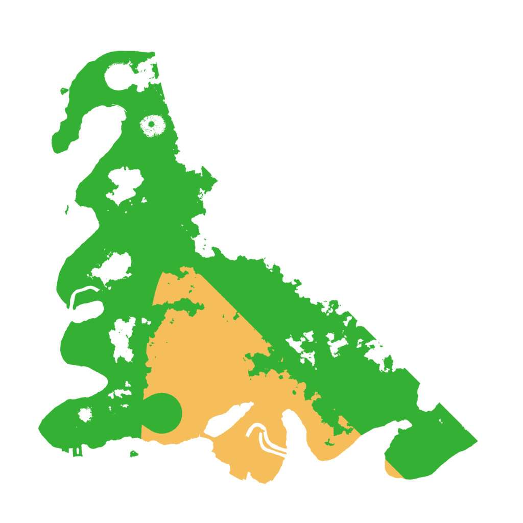 Biome Rust Map: Procedural Map, Size: 3400, Seed: 63298639