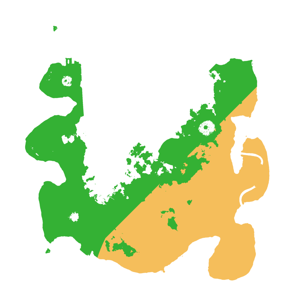 Biome Rust Map: Procedural Map, Size: 3000, Seed: 1850348006