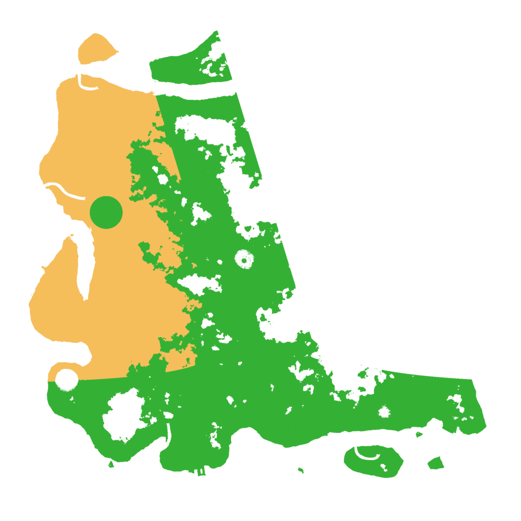 Biome Rust Map: Procedural Map, Size: 4200, Seed: 37040155