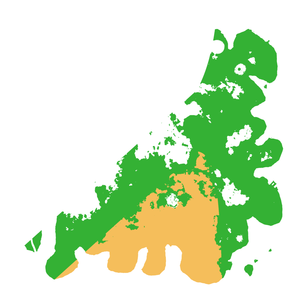 Biome Rust Map: Procedural Map, Size: 4100, Seed: 90912706