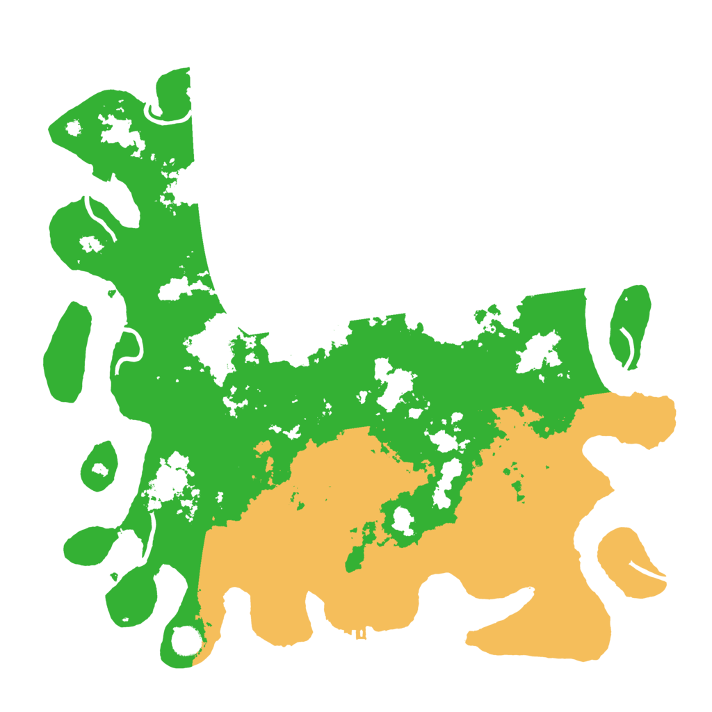 Biome Rust Map: Procedural Map, Size: 4250, Seed: 6251