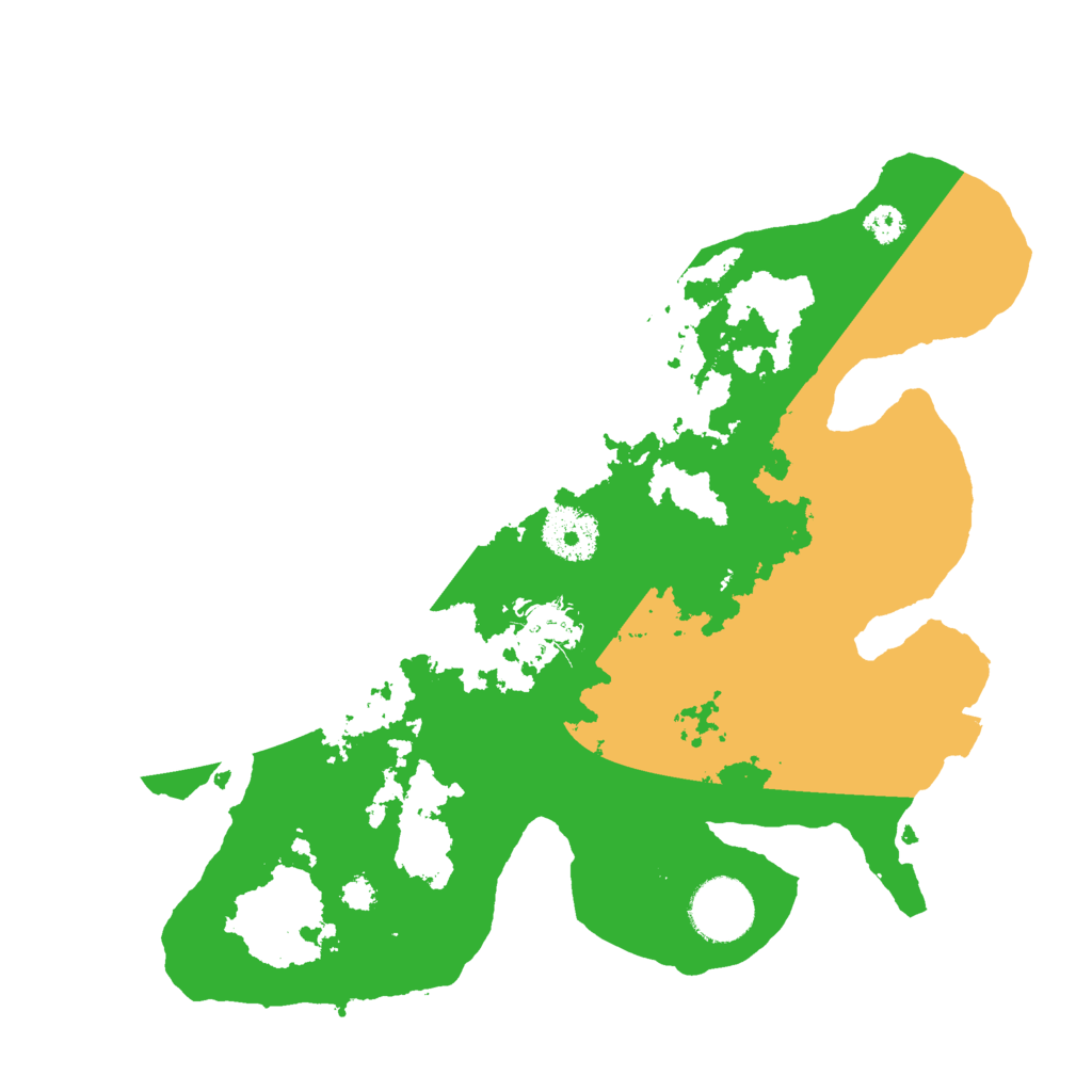 Biome Rust Map: Procedural Map, Size: 3000, Seed: 13192021