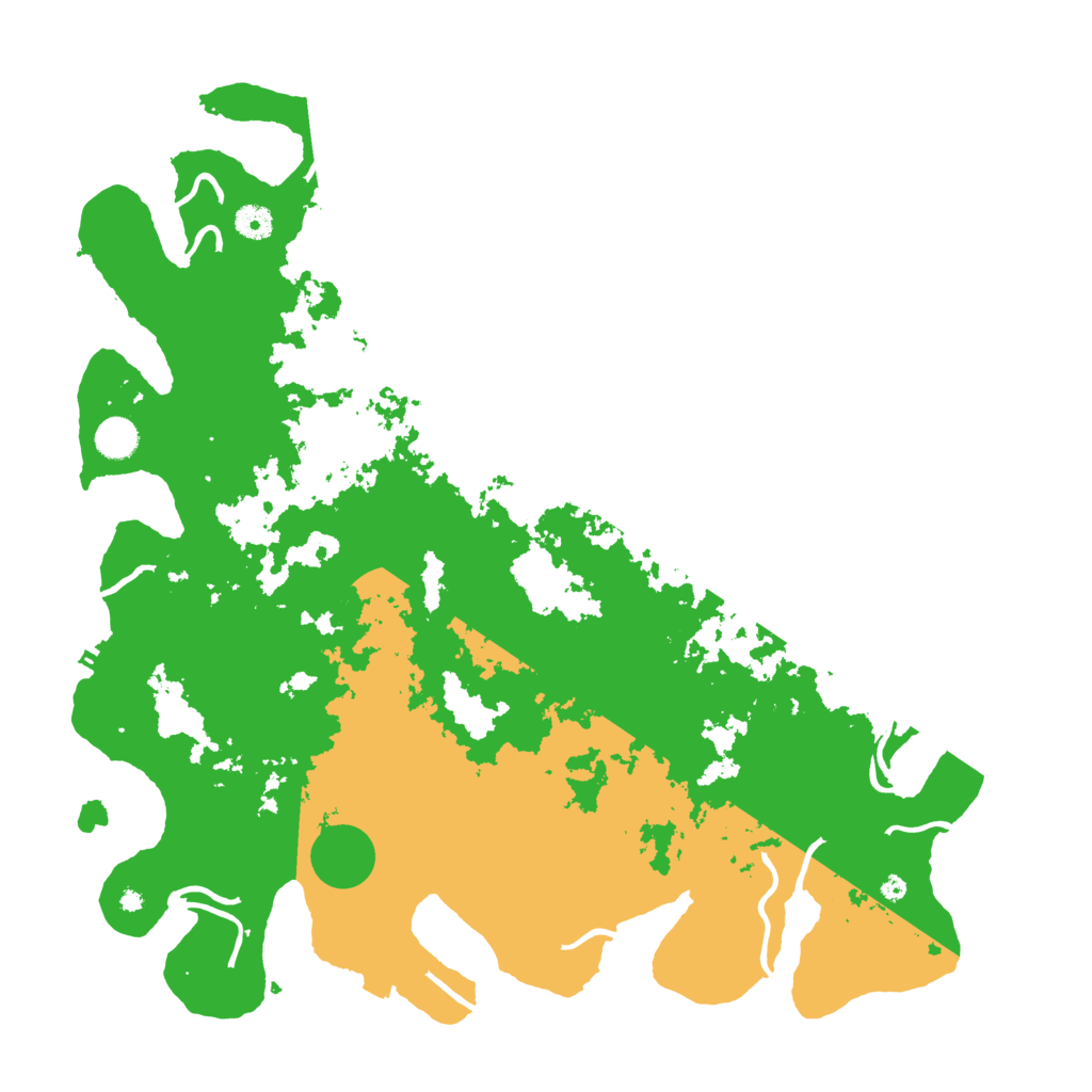 Biome Rust Map: Procedural Map, Size: 4500, Seed: 779399728