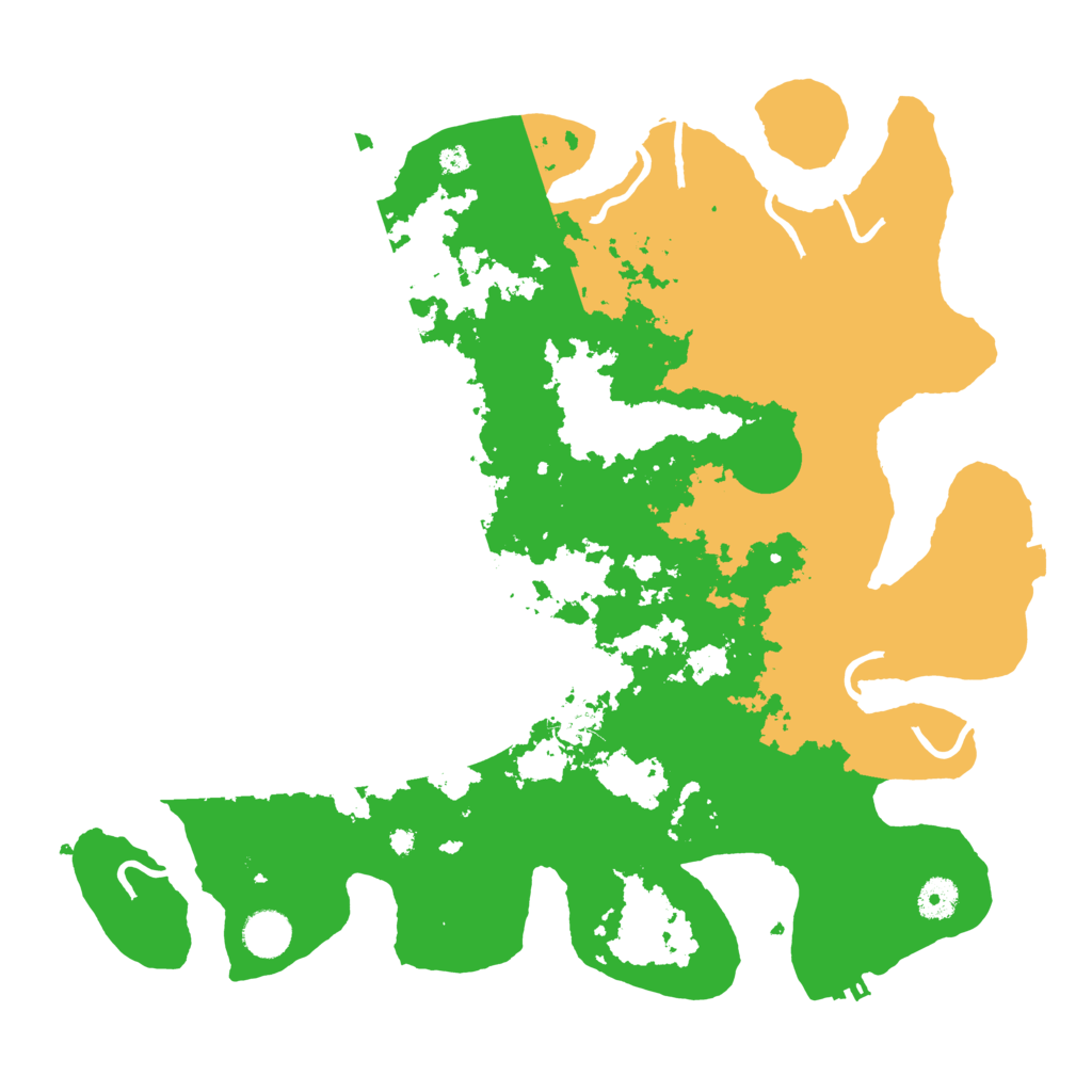 Biome Rust Map: Procedural Map, Size: 4000, Seed: 101032023