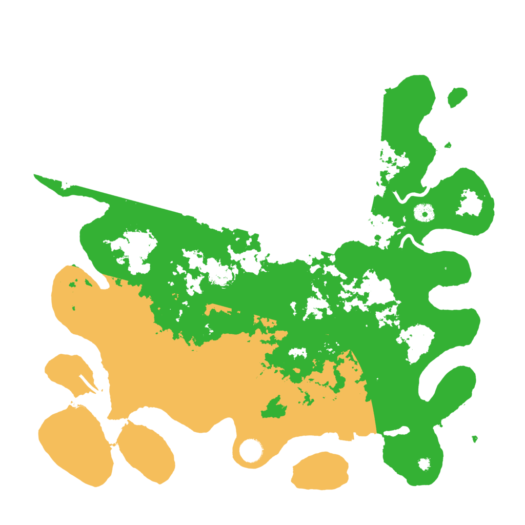 Biome Rust Map: Procedural Map, Size: 4000, Seed: 622351