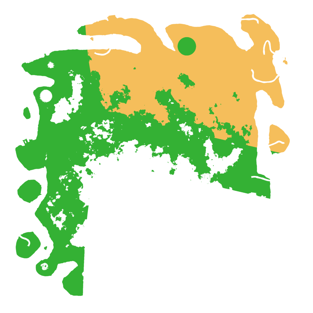 Biome Rust Map: Procedural Map, Size: 4500, Seed: 1094437892