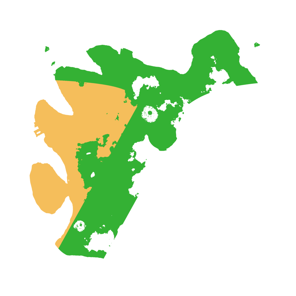 Biome Rust Map: Procedural Map, Size: 2800, Seed: 712372
