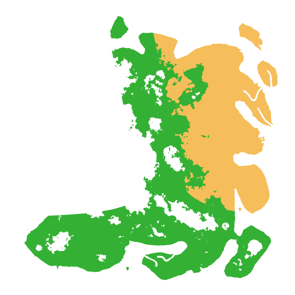 Biome Rust Map: Procedural Map, Size: 4250, Seed: 14501642