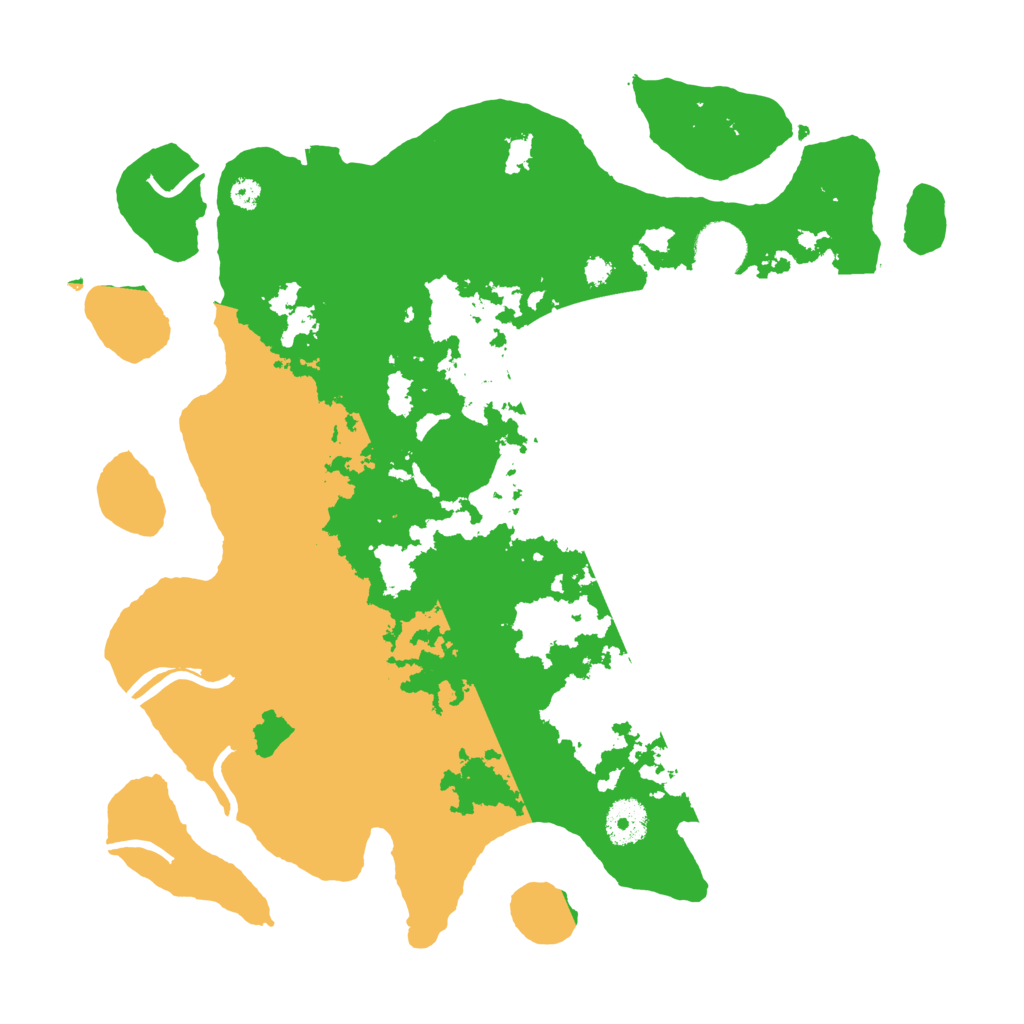 Biome Rust Map: Procedural Map, Size: 3500, Seed: 1203393829