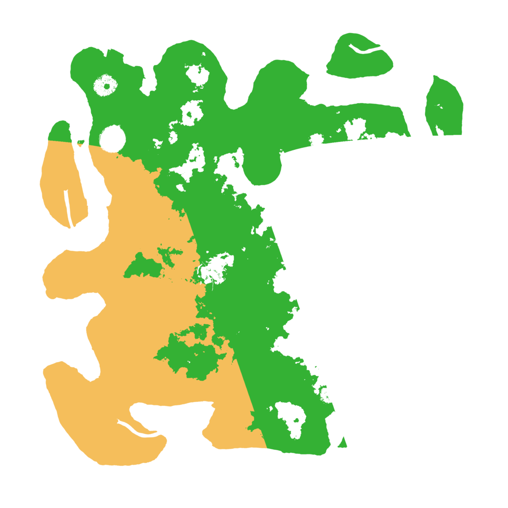 Biome Rust Map: Procedural Map, Size: 3500, Seed: 311462406