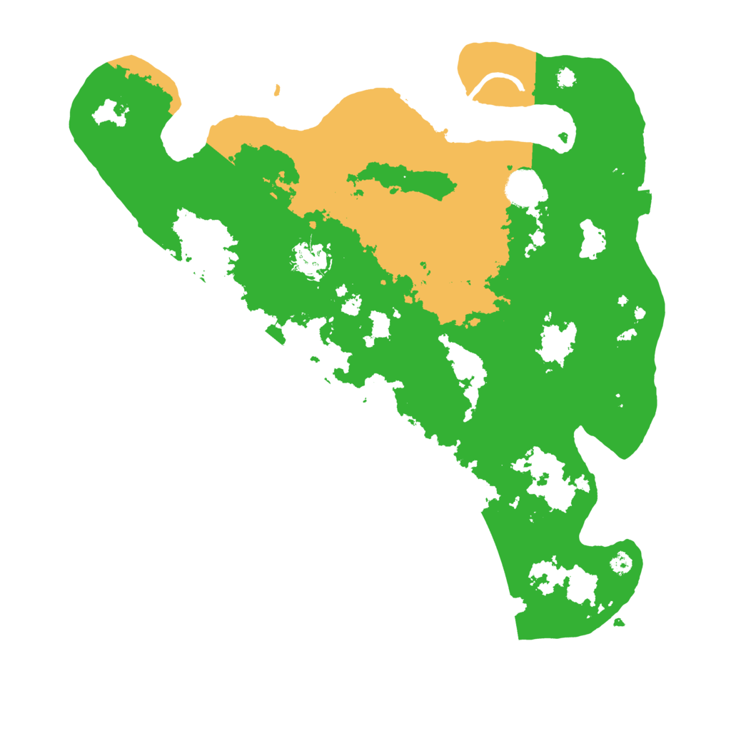 Biome Rust Map: Procedural Map, Size: 3500, Seed: 17918226