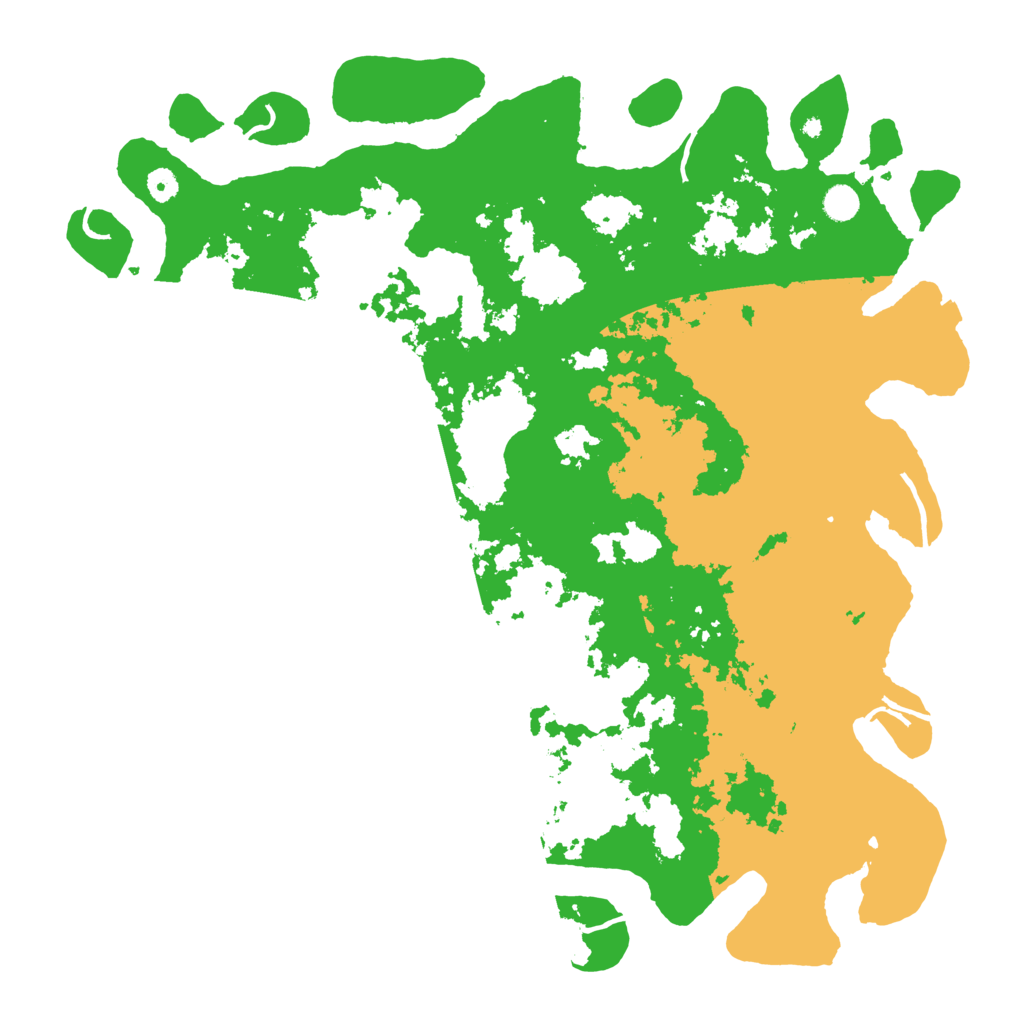Biome Rust Map: Procedural Map, Size: 5000, Seed: 2068376