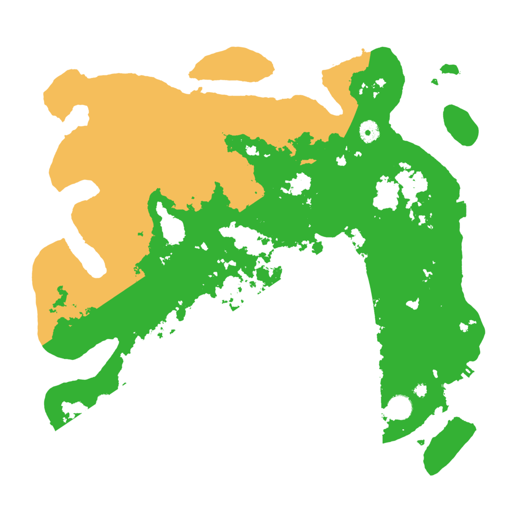 Biome Rust Map: Procedural Map, Size: 3750, Seed: 97232501