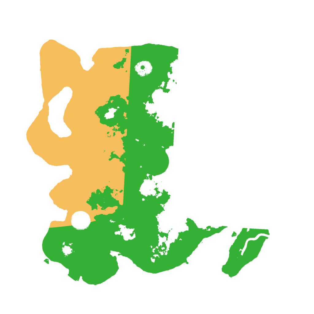 Biome Rust Map: Procedural Map, Size: 3000, Seed: 1757977975