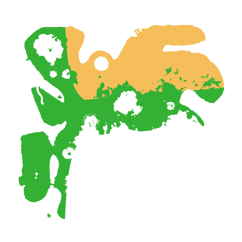 Biome Rust Map: Procedural Map, Size: 3000, Seed: 751596660