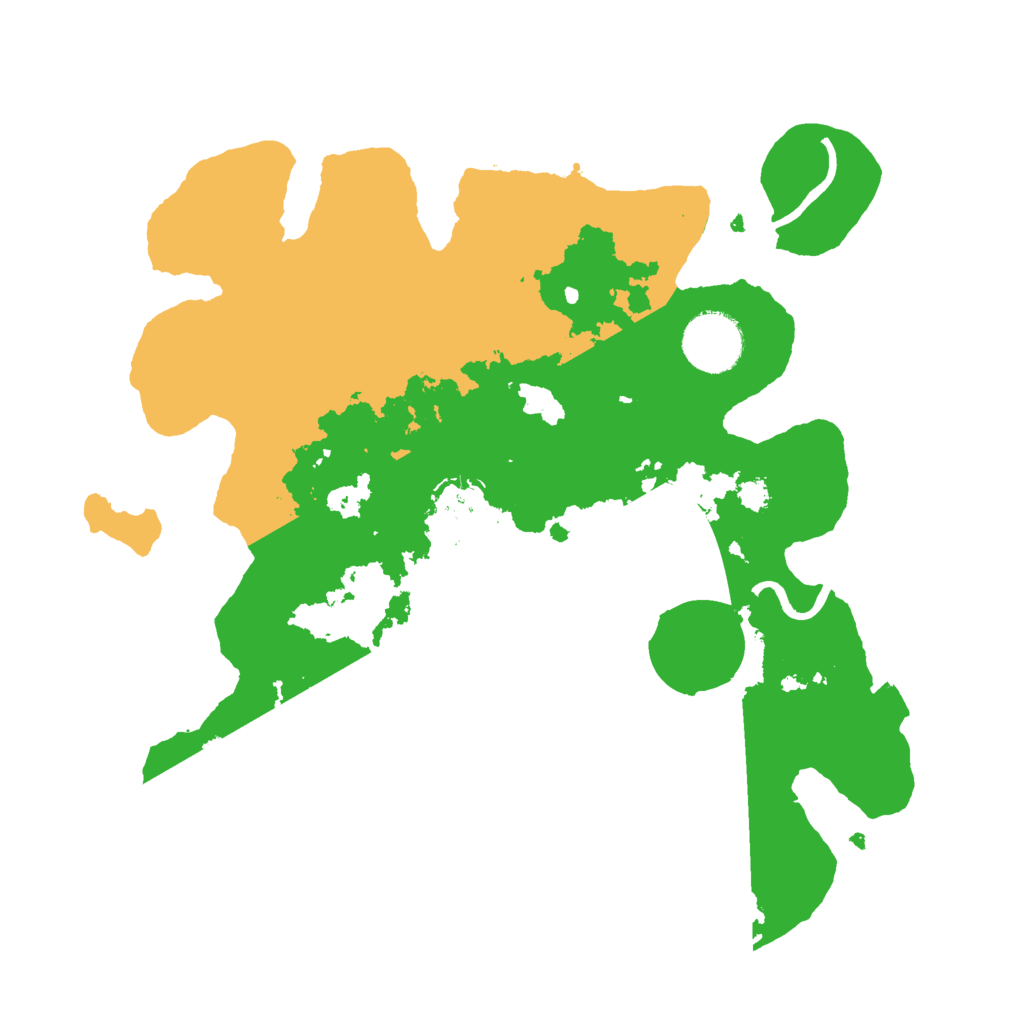 Biome Rust Map: Procedural Map, Size: 3000, Seed: 1194966689