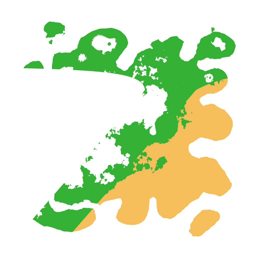 Biome Rust Map: Procedural Map, Size: 3000, Seed: 1540642214
