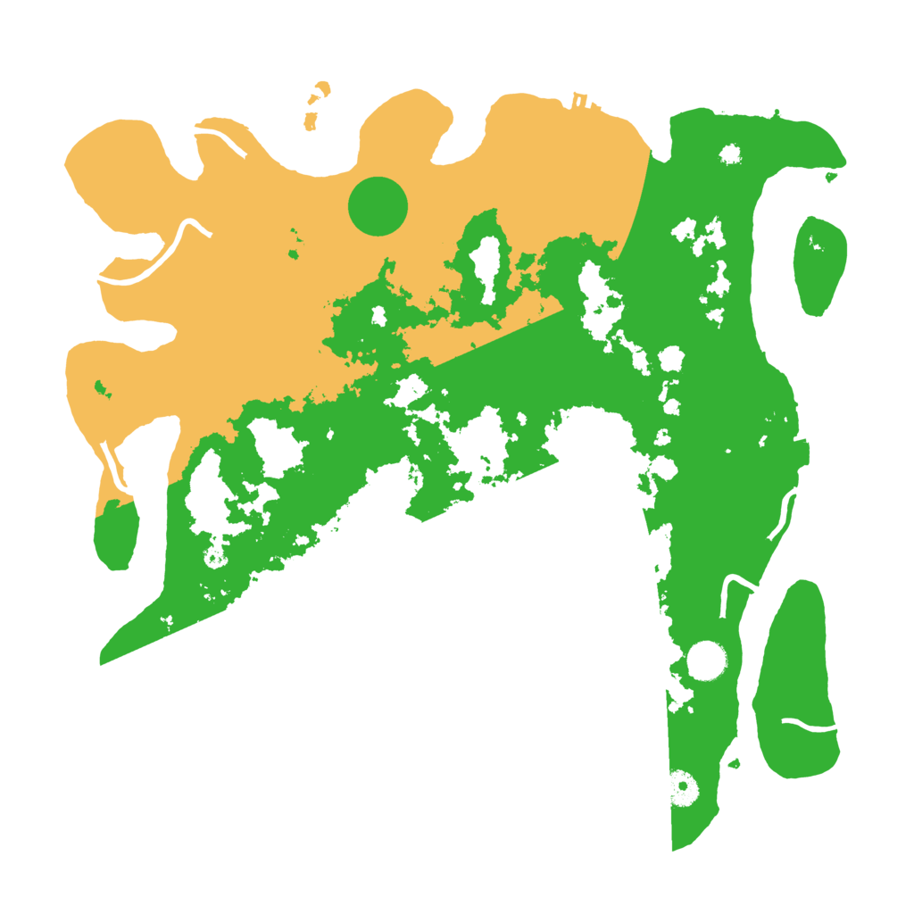 Biome Rust Map: Procedural Map, Size: 4050, Seed: 1030948917