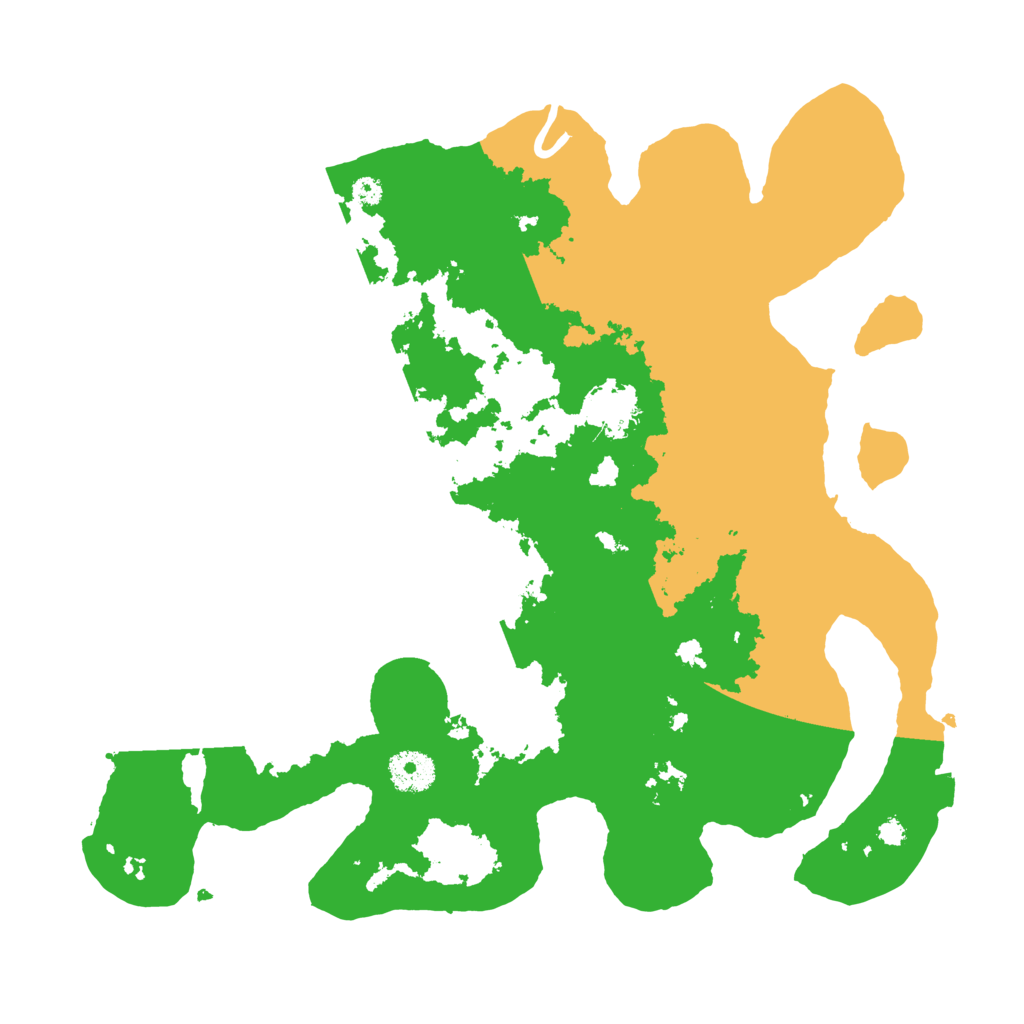 Biome Rust Map: Procedural Map, Size: 3500, Seed: 1206969403