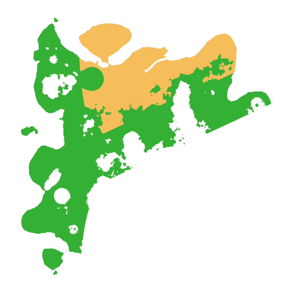 Biome Rust Map: Procedural Map, Size: 3250, Seed: 100997402