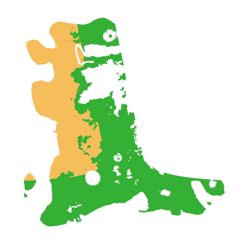 Biome Rust Map: Procedural Map, Size: 3000, Seed: 1939366720