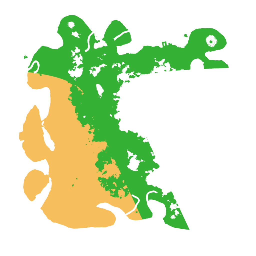 Biome Rust Map: Procedural Map, Size: 3500, Seed: 2111519480