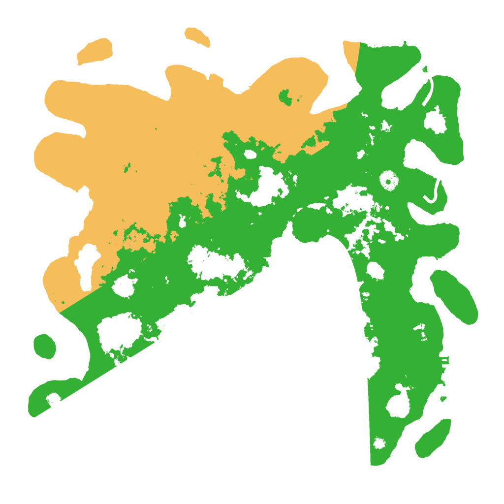 Biome Rust Map: Procedural Map, Size: 4000, Seed: 13372