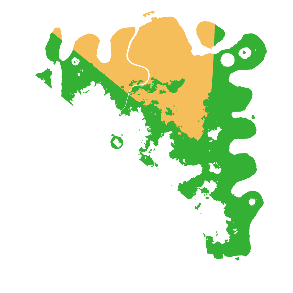 Biome Rust Map: Procedural Map, Size: 3750, Seed: 157316830
