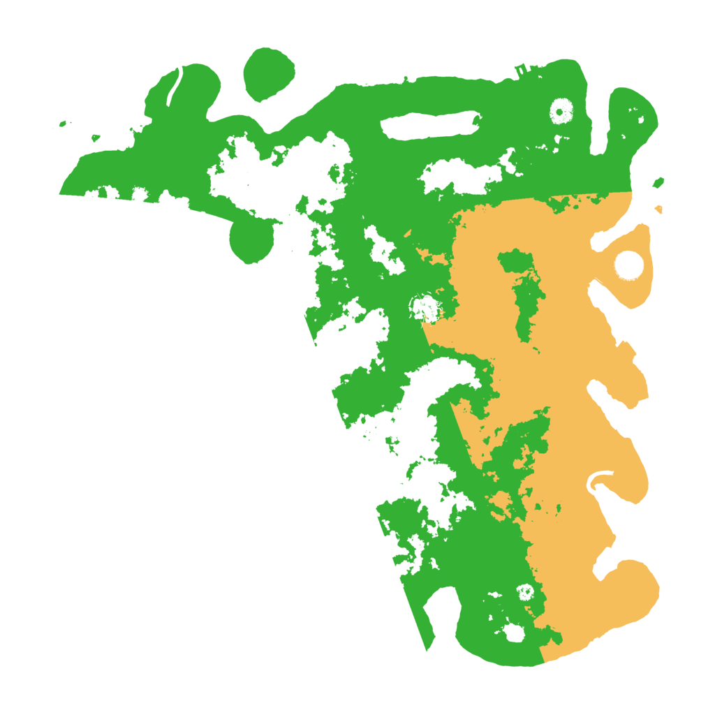 Biome Rust Map: Procedural Map, Size: 4300, Seed: 62051678
