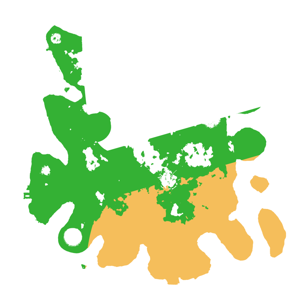 Biome Rust Map: Procedural Map, Size: 3000, Seed: 912372