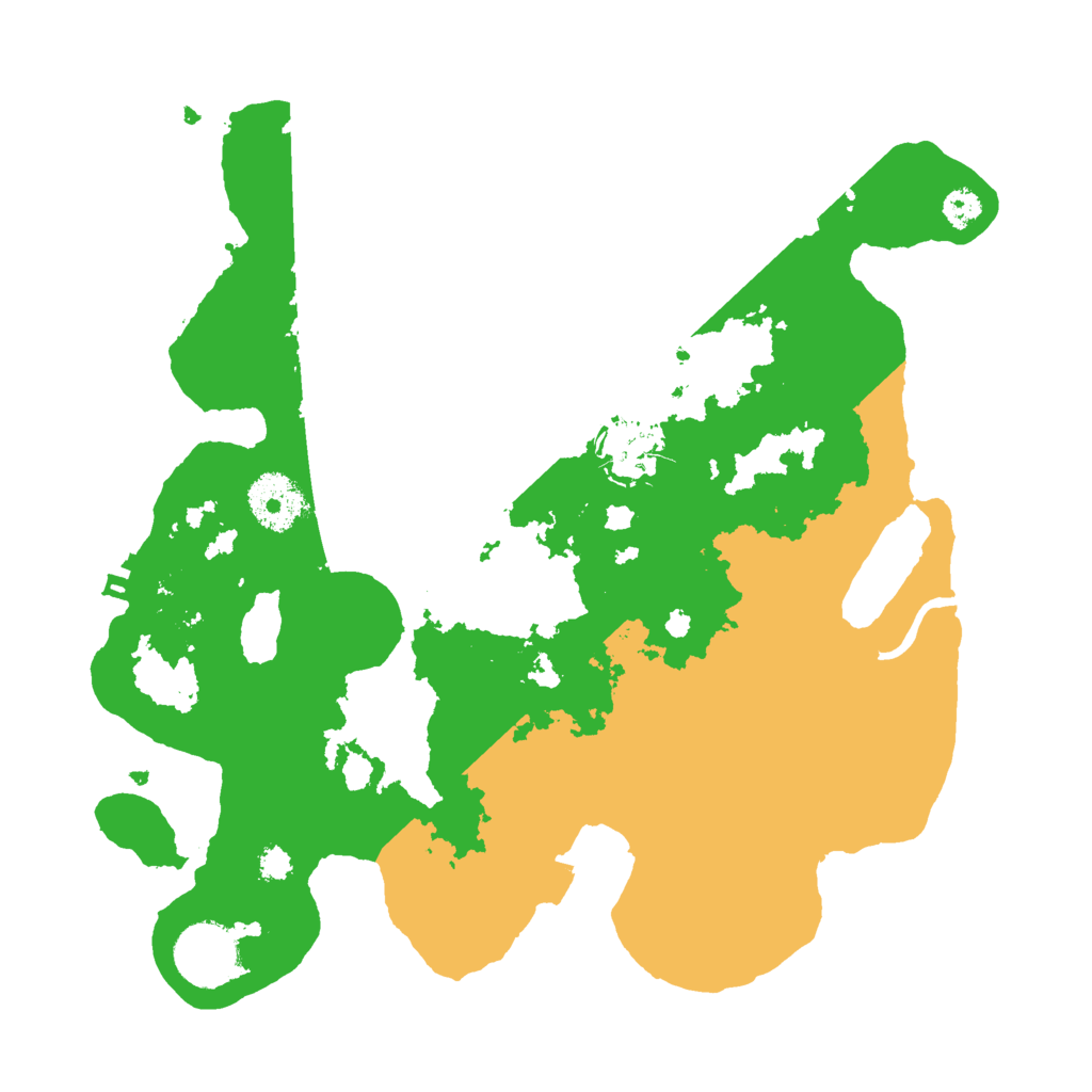 Biome Rust Map: Procedural Map, Size: 3000, Seed: 1863868252
