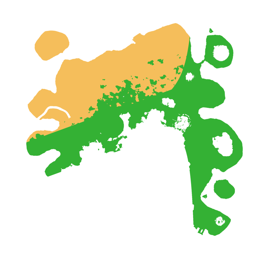 Biome Rust Map: Procedural Map, Size: 3000, Seed: 156997215