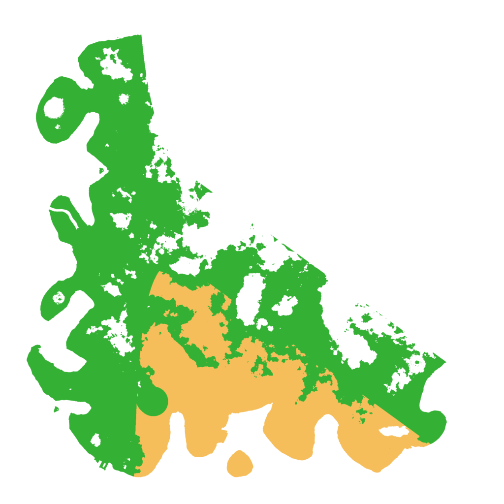 Biome Rust Map: Procedural Map, Size: 4500, Seed: 987654