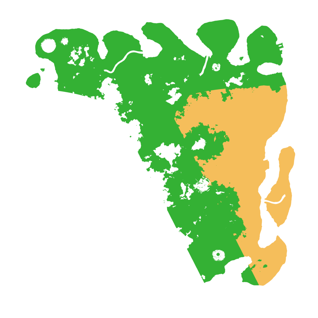 Biome Rust Map: Procedural Map, Size: 4000, Seed: 1766311708