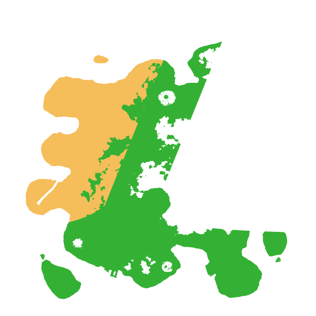 Biome Rust Map: Procedural Map, Size: 3000, Seed: 6707