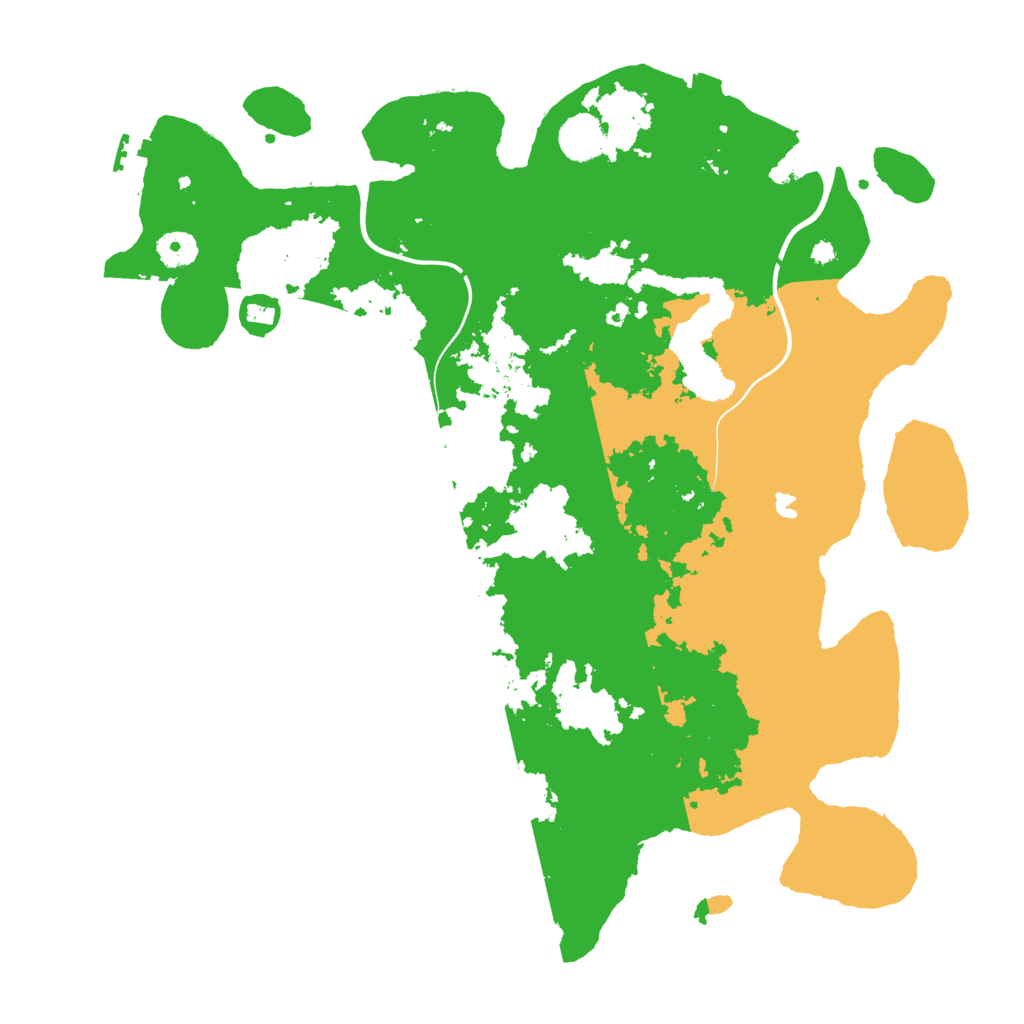 Biome Rust Map: Procedural Map, Size: 4000, Seed: 1896