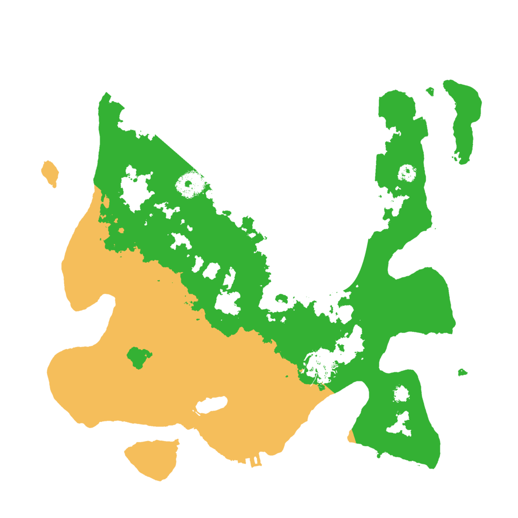Biome Rust Map: Procedural Map, Size: 3000, Seed: 1436750167