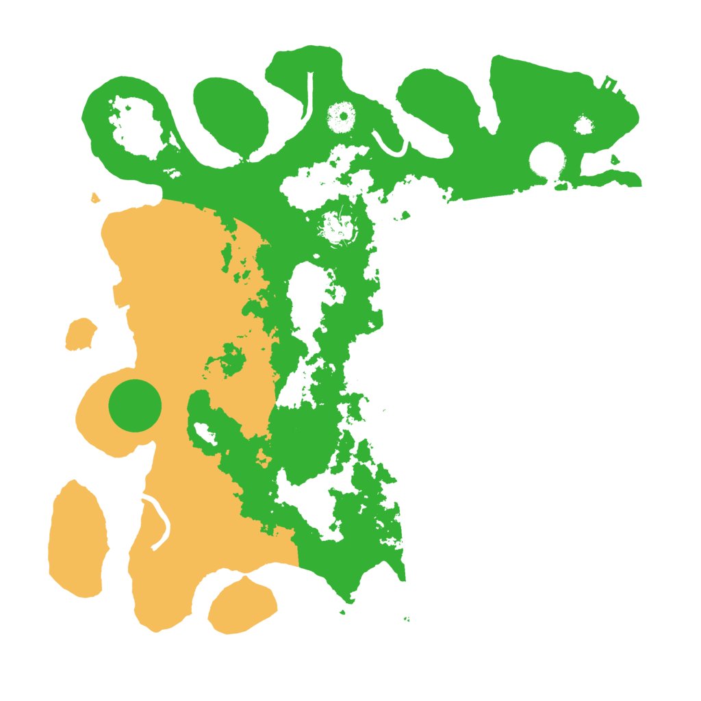 Biome Rust Map: Procedural Map, Size: 3500, Seed: 911812281