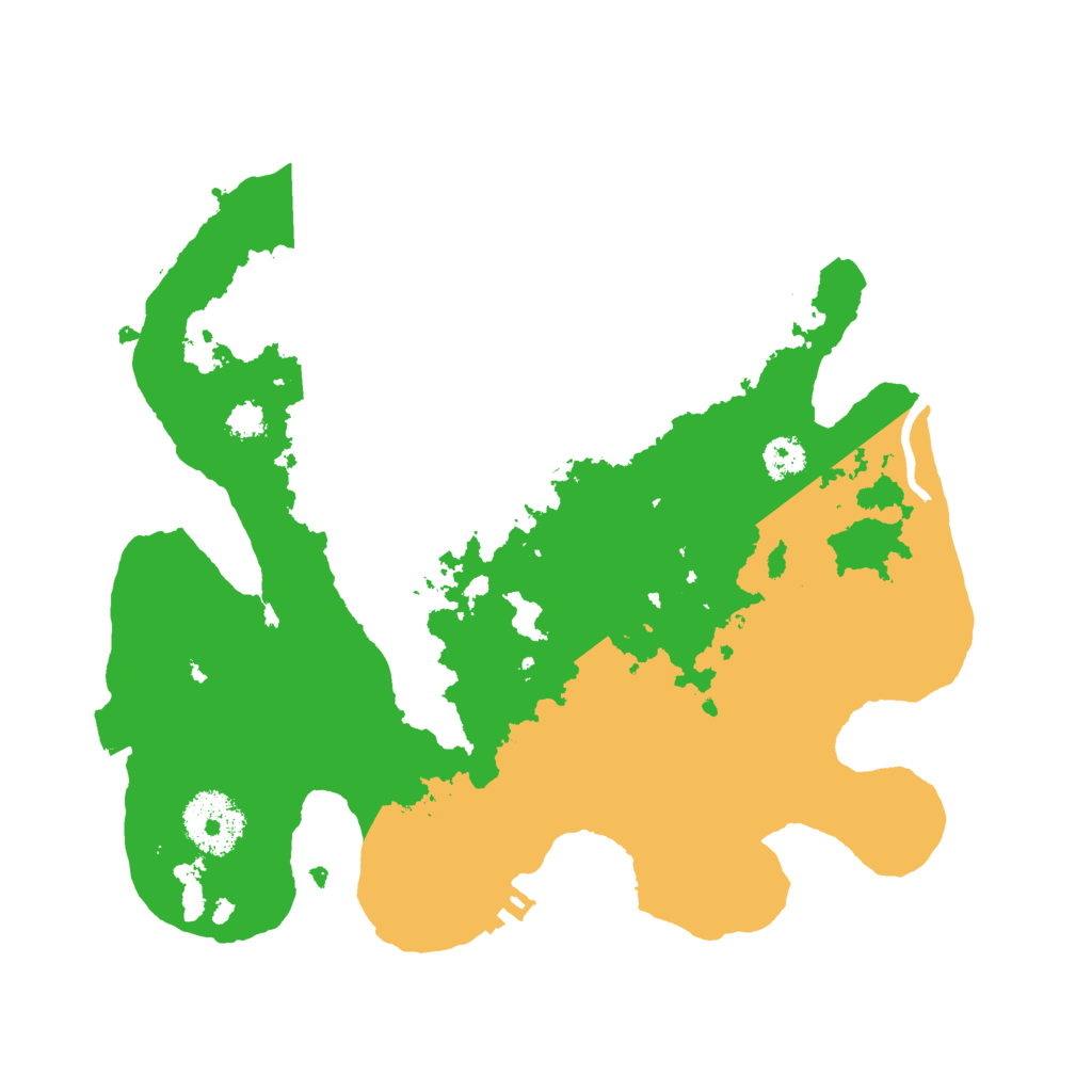Biome Rust Map: Procedural Map, Size: 2700, Seed: 1713896326